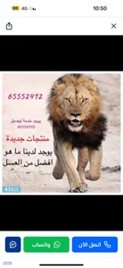 العسل ومنتجات جديدة
