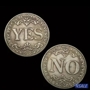 كوين اتخاذ القرار .. نعم / لا
Decision making coin ...Yes/N