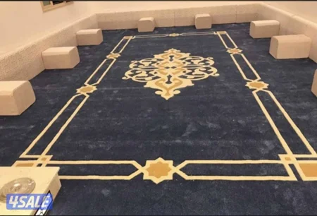 عالم الاثاث:سجاد وستائر وكنب  تفصال ديوانيات على حسب الطلب